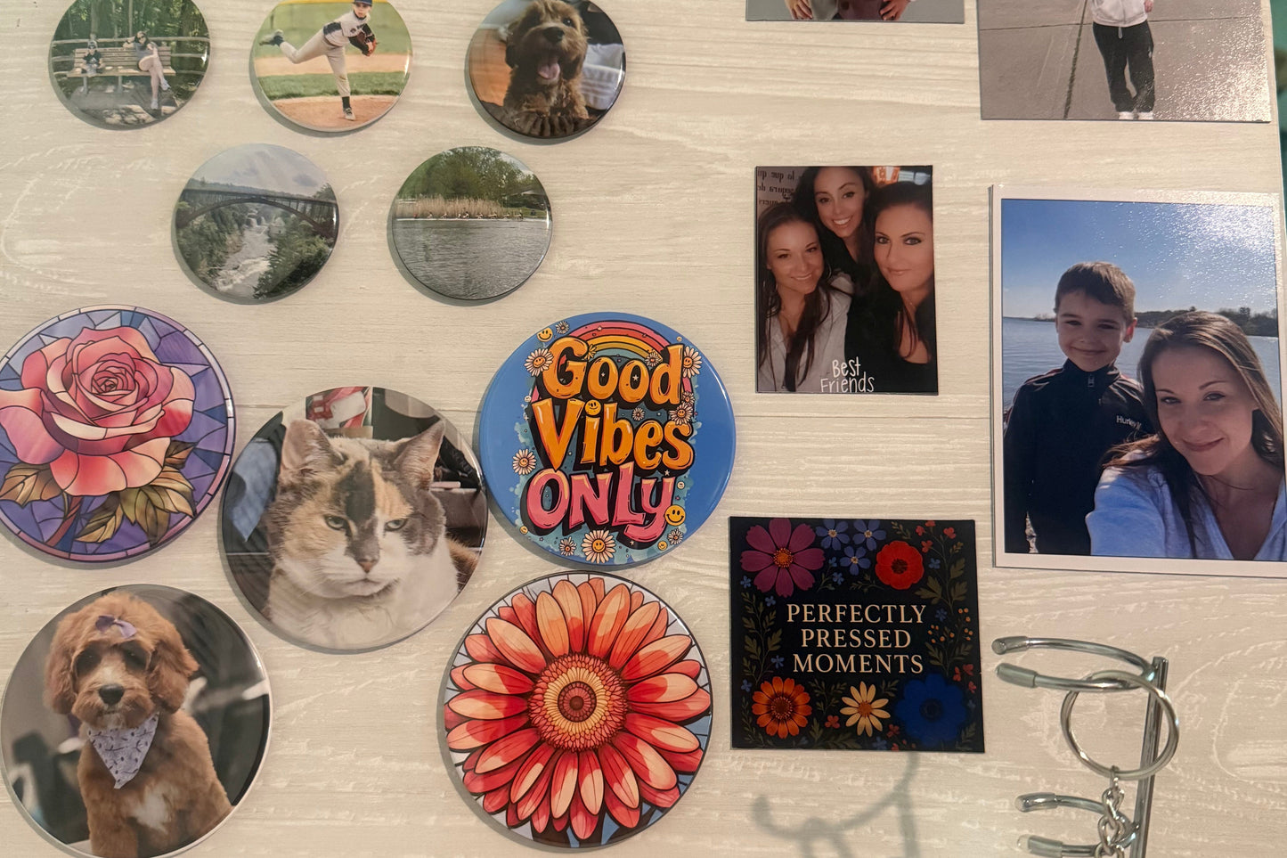 2.25" Custom Button magnets