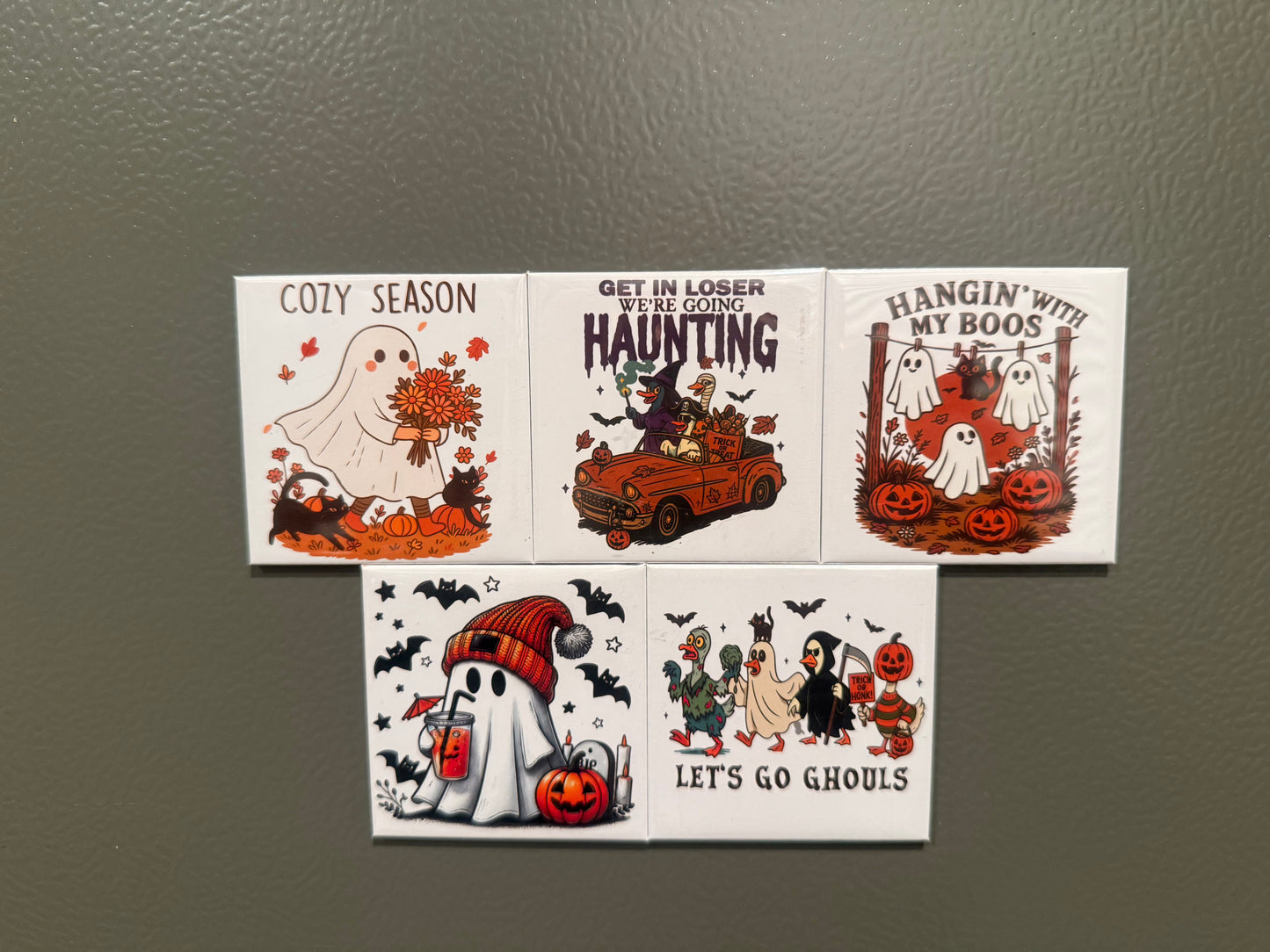 Halloween/Fall fridge magnets