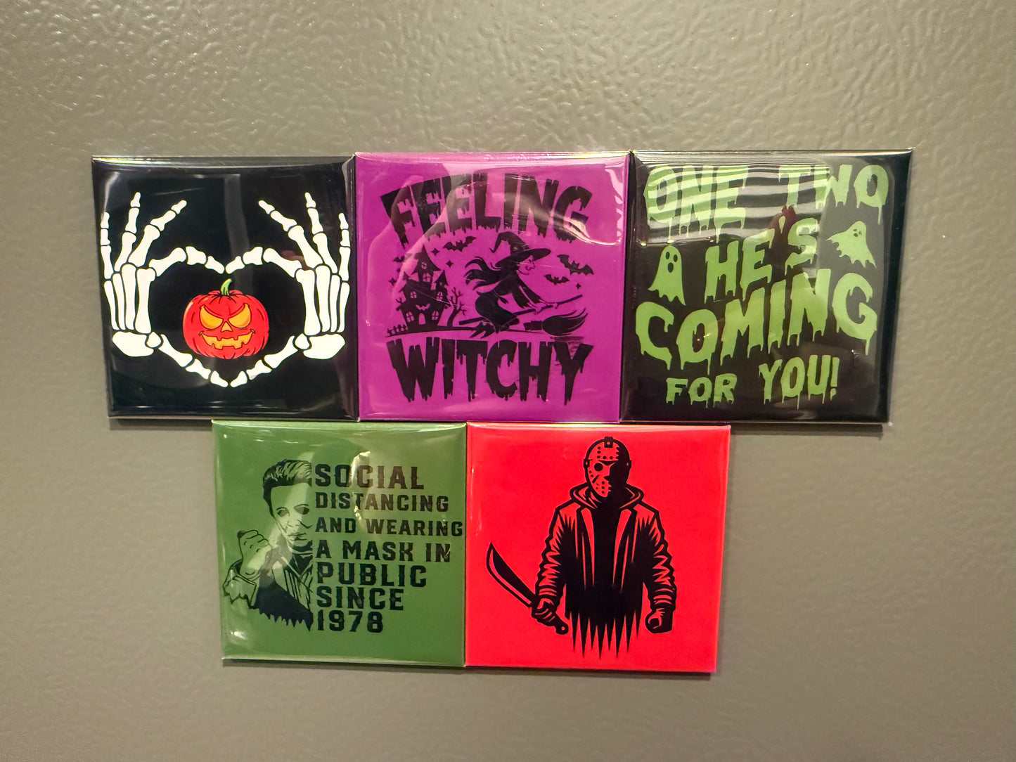 Halloween/Fall fridge magnets