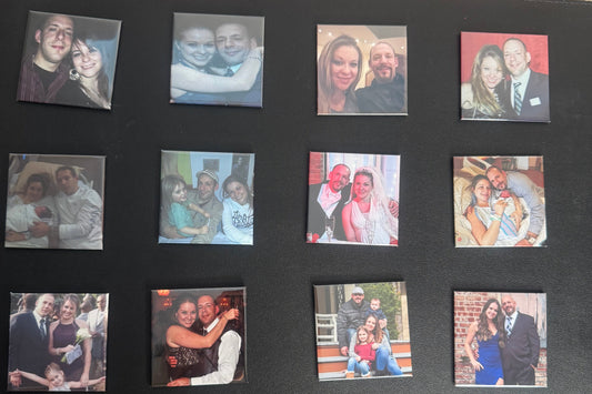 Our Love Story – Milestone Photo Magnet Pack