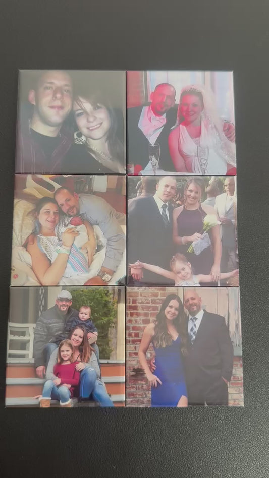 Our Love Story – Milestone Photo Magnet Pack